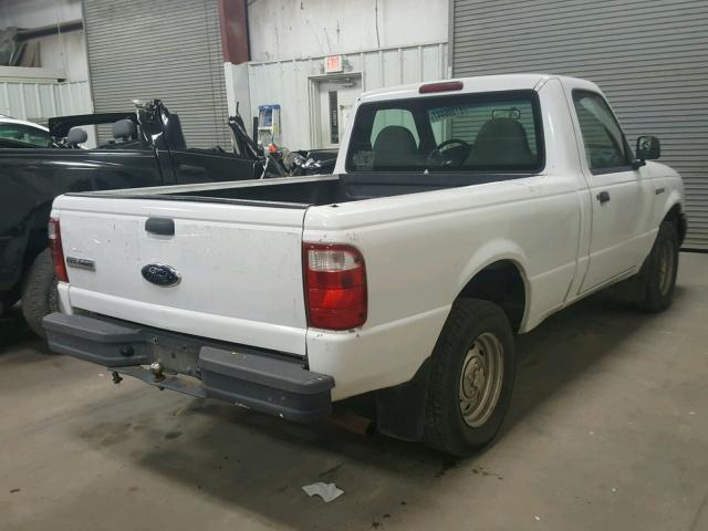 1FTYR10CX1TA09703 - 2001 FORD RANGER WHITE photo 4