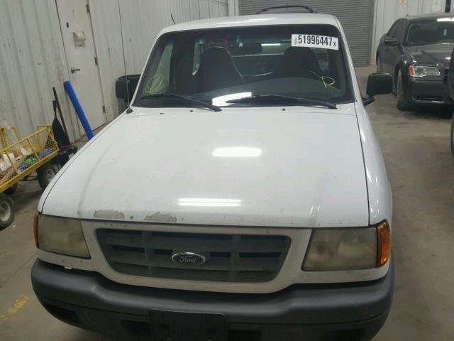 1FTYR10CX1TA09703 - 2001 FORD RANGER WHITE photo 9