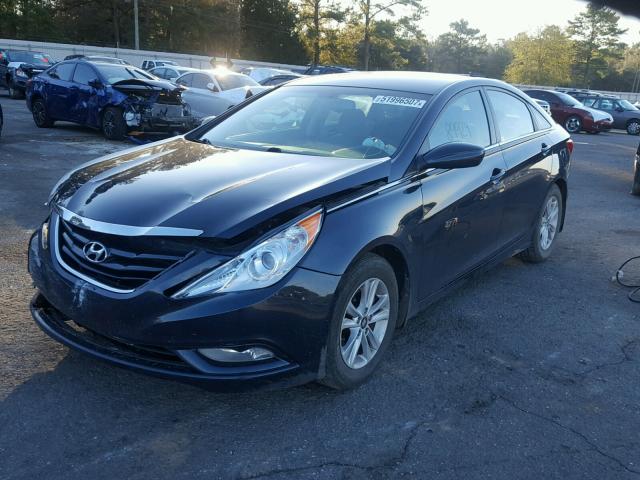 5NPEB4AC4DH549872 - 2013 HYUNDAI SONATA GLS BLUE photo 2