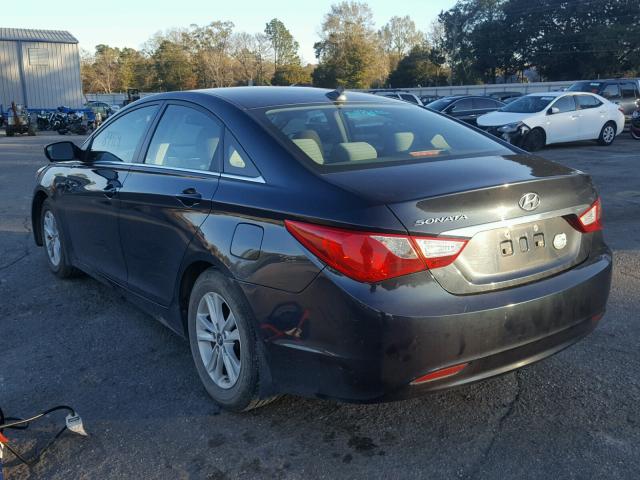 5NPEB4AC4DH549872 - 2013 HYUNDAI SONATA GLS BLUE photo 3