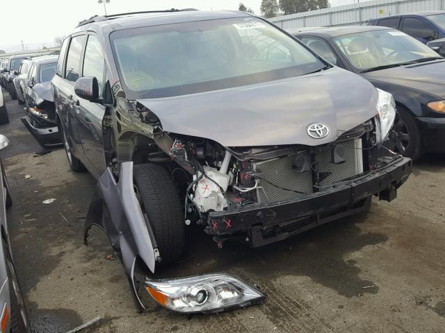 5TDKK3DC8FS632419 - 2015 TOYOTA SIENNA LE GRAY photo 1