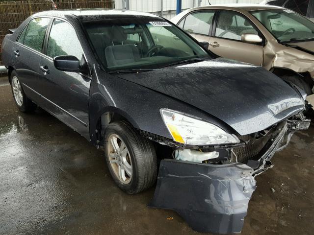 JHMCM56317C012813 - 2007 HONDA ACCORD SE GRAY photo 1