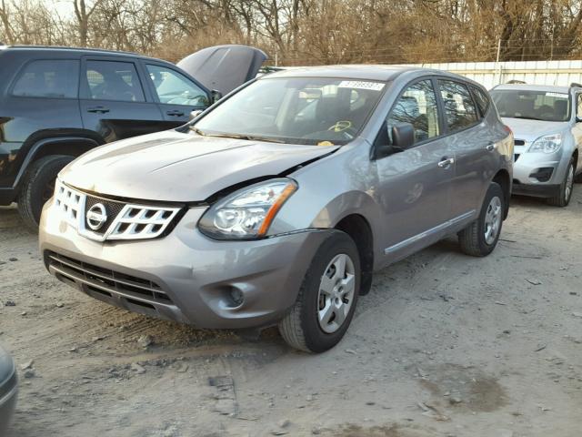 JN8AS5MV7EW709535 - 2014 NISSAN ROGUE SELE GRAY photo 2