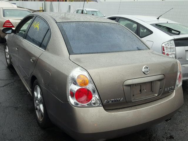 1N4BL11D03C354326 - 2003 NISSAN ALTIMA SE BEIGE photo 3