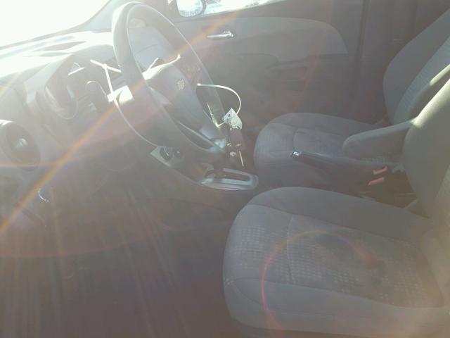 1G1JA5SH7D4191070 - 2013 CHEVROLET SONIC LS 黑色 照片 5