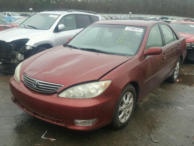 4T1BF32K66U112872 - 2006 TOYOTA CAMRY LE MAROON photo 2