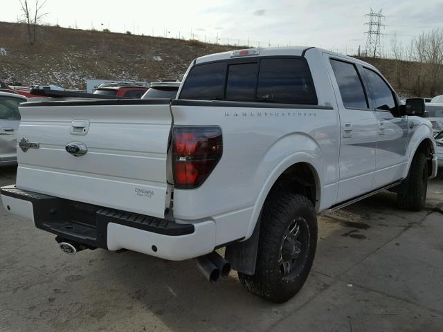 1FTFW1E66CFA43559 - 2012 FORD F150 SUPER WHITE photo 4