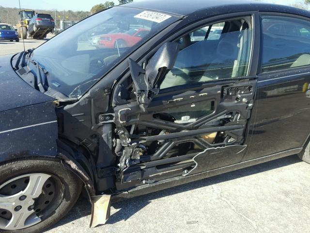 1G8AG52F05Z141596 - 2005 SATURN ION LEVEL BLACK photo 10