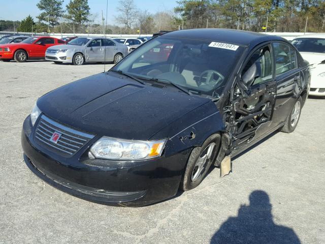 1G8AG52F05Z141596 - 2005 SATURN ION LEVEL BLACK photo 2