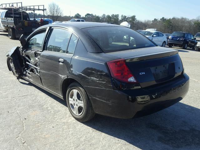 1G8AG52F05Z141596 - 2005 SATURN ION LEVEL BLACK photo 3