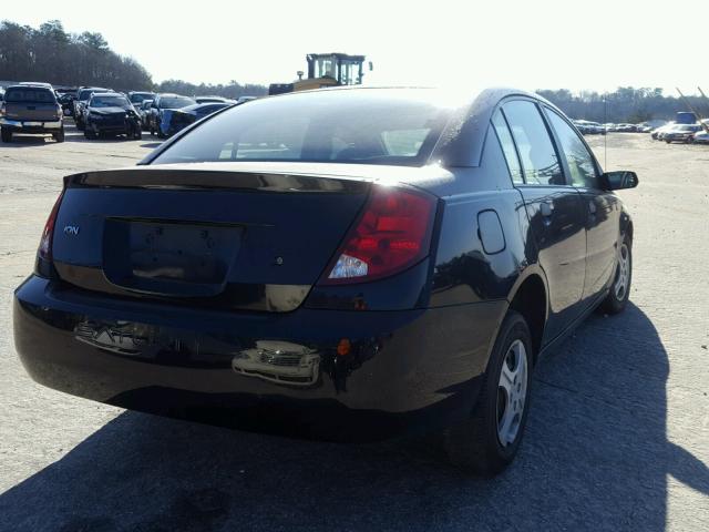 1G8AG52F05Z141596 - 2005 SATURN ION LEVEL BLACK photo 4