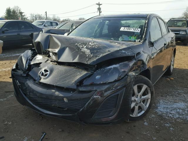 JM1BL1VG7B1440869 - 2011 MAZDA 3 I BLACK photo 2