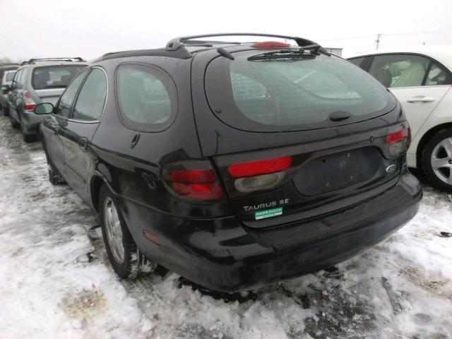 1FAFP58U23A141070 - 2003 FORD TAURUS SE BLACK photo 3