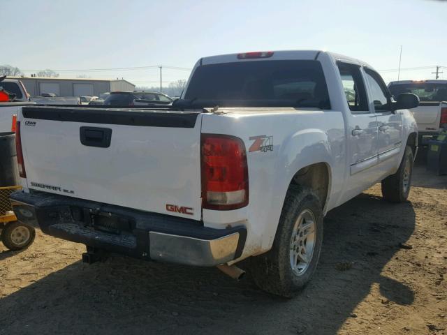 2GTEK13J981300906 - 2008 GMC SIERRA K15 WHITE photo 4