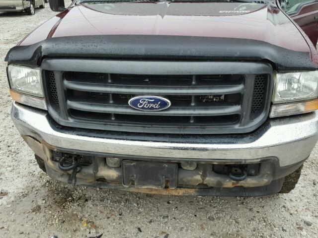 1FTNW21P84ED06173 - 2004 FORD F250 SUPER TWO TONE photo 7