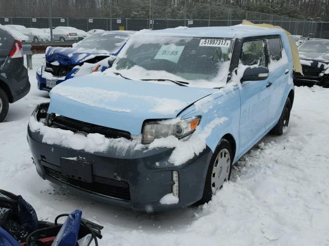 JTLZE4FE5DJ041019 - 2013 TOYOTA SCION XB BLUE photo 2