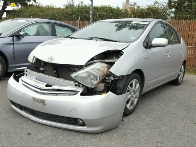 JTDKB20U897849864 - 2009 TOYOTA PRIUS SILVER photo 2