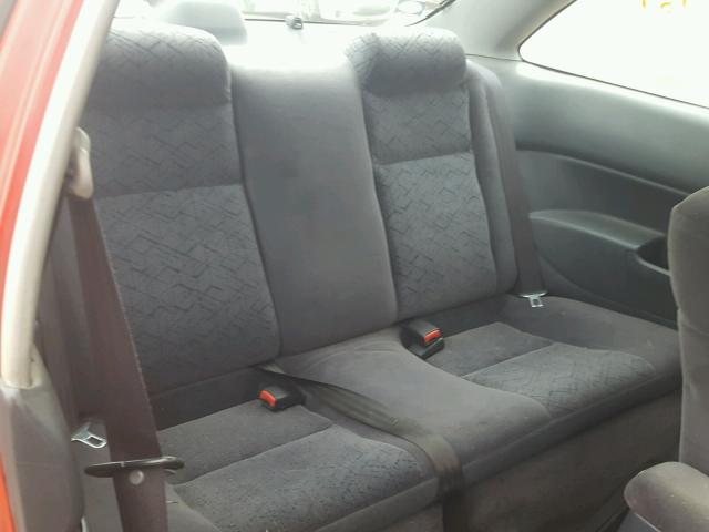 1HGEJ8249YL057469 - 2000 HONDA CIVIC EX წითელი ფოტო 6