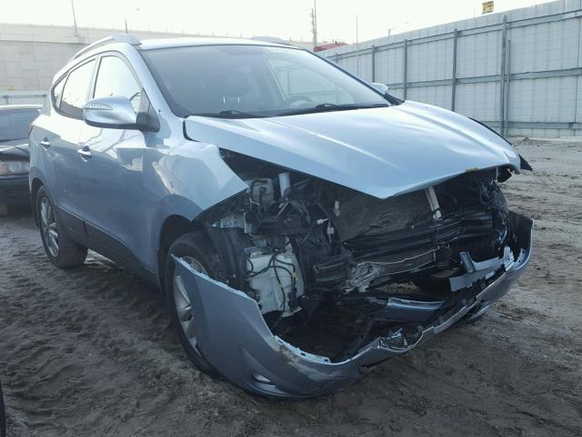 KM8JU3AC6BU297026 - 2011 HYUNDAI TUCSON GLS BLUE photo 1