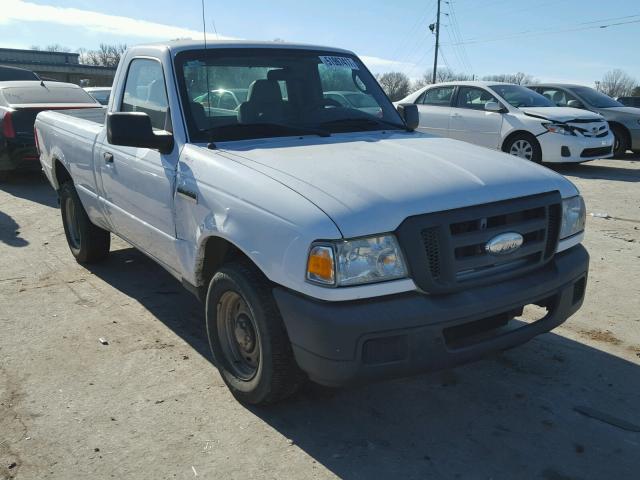 1FTYR10D36PA26769 - 2006 FORD RANGER WHITE photo 1