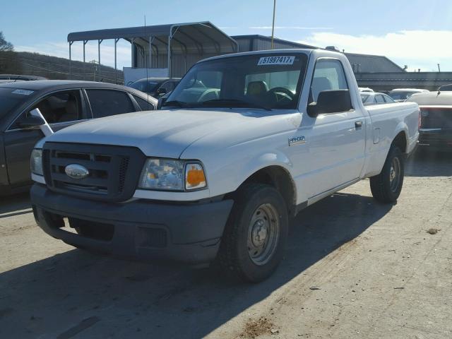 1FTYR10D36PA26769 - 2006 FORD RANGER WHITE photo 2