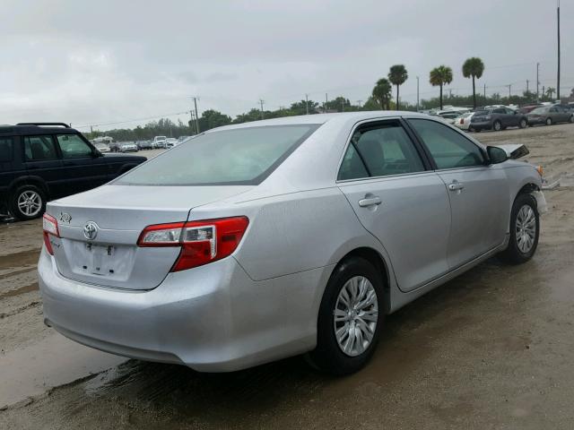 4T1BF1FK2EU760920 - 2014 TOYOTA CAMRY L GRAY photo 4