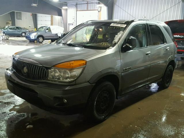 3G5DA03E33S581486 - 2003 BUICK RENDEZVOUS SILVER photo 2