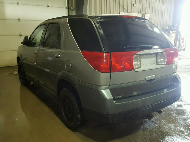 3G5DA03E33S581486 - 2003 BUICK RENDEZVOUS SILVER photo 3