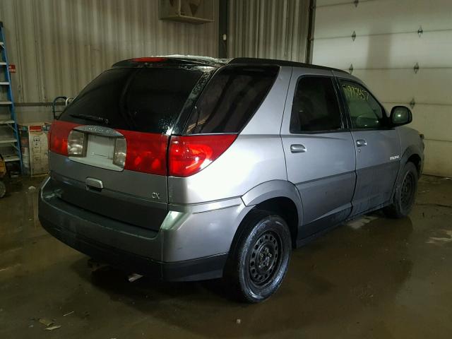 3G5DA03E33S581486 - 2003 BUICK RENDEZVOUS SILVER photo 4