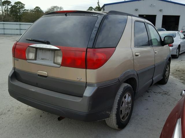 3G5DA03E43S569198 - 2003 BUICK RENDEZVOUS GOLD photo 4