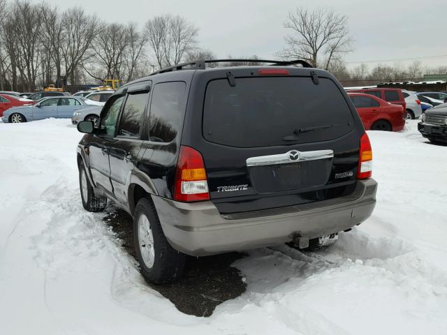 4F2YZ94164KM20002 - 2004 MAZDA TRIBUTE LX BLACK photo 4