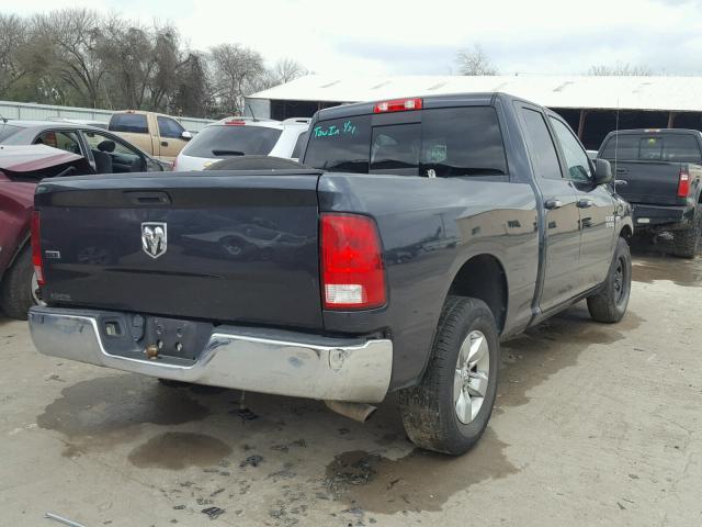 1C6RR6GT7ES480461 - 2014 RAM RAM TRUCK BLUE photo 4