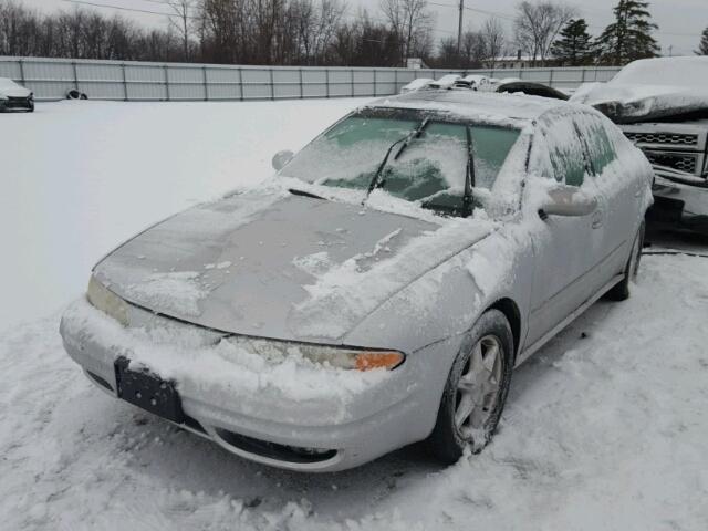 1G3NL52T41C177393 - 2001 OLDSMOBILE ALERO GL SILVER photo 2