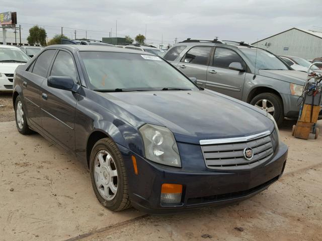 1G6DM577340187233 - 2004 CADILLAC CTS BLUE photo 1