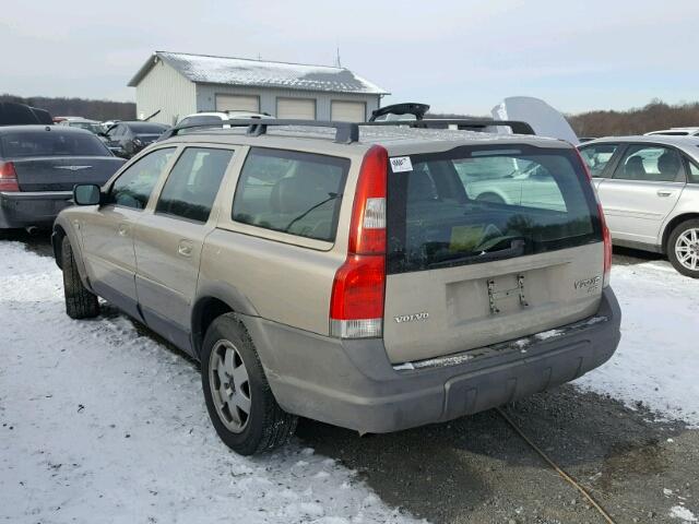 YV1SZ58D211042405 - 2001 VOLVO V70 XC TAN photo 3