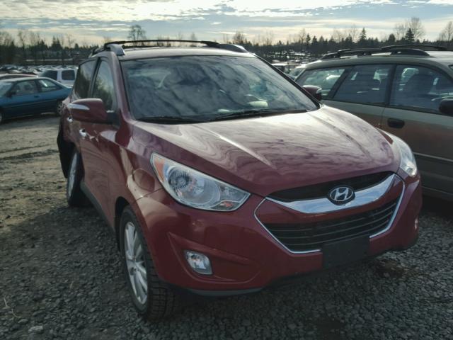 KM8JUCAC6BU214467 - 2011 HYUNDAI TUCSON GLS RED photo 1