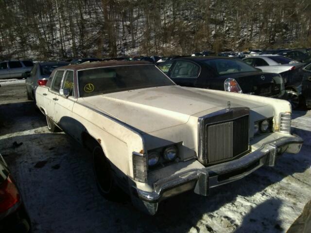 8Y82S819446 - 1978 LINCOLN TOWN CAR WHITE photo 1