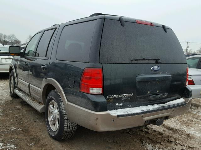 1FMFU18L94LB77178 - 2004 FORD EXPEDITION GREEN photo 3