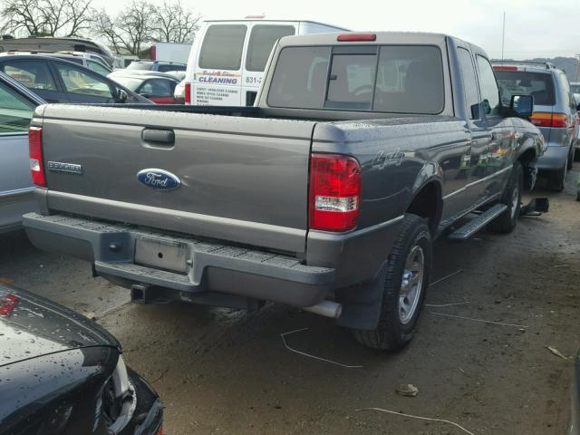 1FTLR4FE6BPA71923 - 2011 FORD RANGER SUP GRAY photo 4