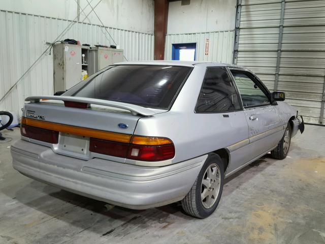 3FASP11JXTR158132 - 1996 FORD ESCORT LX SILVER photo 4