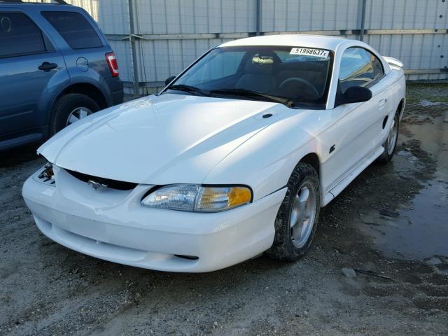 1FALP42T8SF276990 - 1995 FORD MUSTANG GT WHITE photo 2