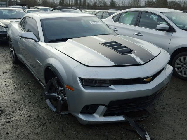 2G1FK1EJ8E9279232 - 2014 CHEVROLET CAMARO 2SS SILVER photo 1