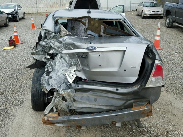 3FAHP07Z69R121475 - 2009 FORD FUSION SE GRAY photo 9