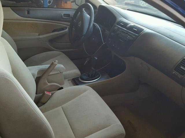 1HGEM21934L084355 - 2004 HONDA CIVIC EX 蓝色 照片 5