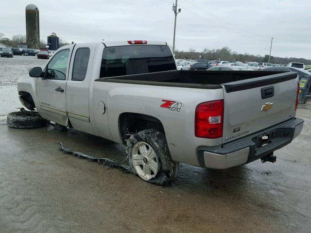 2GCEK290691117579 - 2009 CHEVROLET SILVERADO BEIGE photo 3