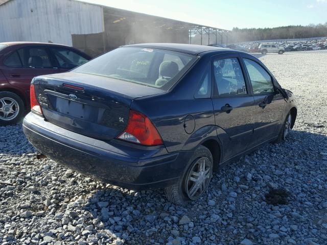 1FAFP34343W308517 - 2003 FORD FOCUS SE C BLUE photo 4