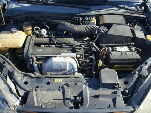 1FAFP34343W308517 - 2003 FORD FOCUS SE C BLUE photo 7