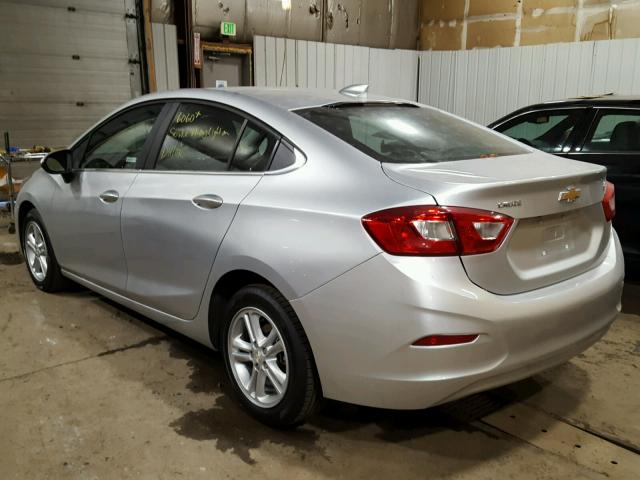 1G1BE5SM8J7191594 - 2018 CHEVROLET CRUZE LT SILVER photo 3