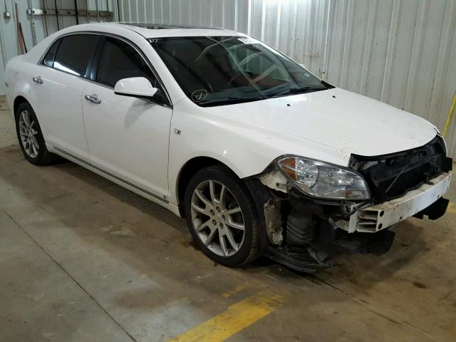 1G1ZK57728F261598 - 2008 CHEVROLET MALIBU LTZ WHITE photo 1