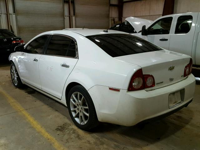 1G1ZK57728F261598 - 2008 CHEVROLET MALIBU LTZ WHITE photo 3